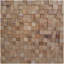 MB-009 – Panneau mural Tiny Block 3D en teck recyclé