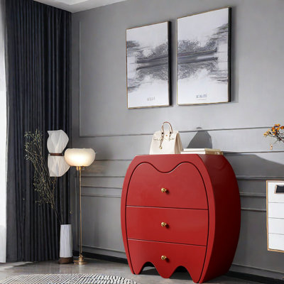 Commode d'appoint légère de luxe moderne pour porche de salon