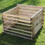 Kylo Easy Fill Wooden Compost Bin Composter 530 Litres