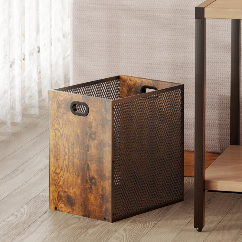 Poubelle de bureau rétro