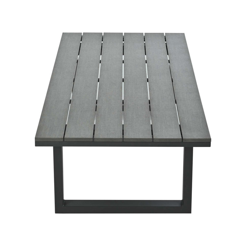 Ensemble de sièges d'extérieur de haute qualité avec coussins épais, Gris clair