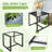 2 - Person 16" Long Bistro Outdoor Rocker Set-2136264946