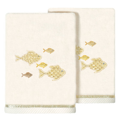 Ensemble de serviettes en coton turc 2 pièces Figi