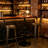 Aria-Dee Pine Round Solid Wood Top with Iron Base Dining Table