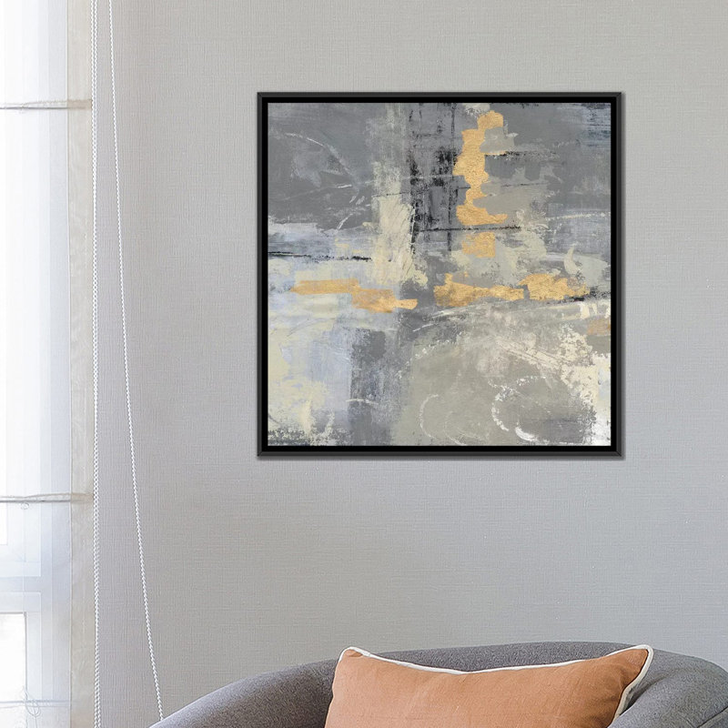« missing you crop », impression sur toile, H 18 po x l 18 po x P 1,5 po, Toile avec cadre noir, Pas de tapis