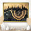 Forêt forêt de cristal onyx noir V - forêt, art mural-546046934-546046933-546046928