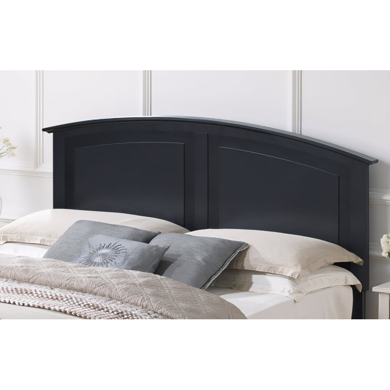 Ensemble de 2 lits doubles noirs Halden, Noir, Double
