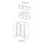 Commode beige Nora