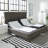 Michigamme 15-inch Adjustable Bed Base with Pillow Tilt, Massagable, Wireless Control, USB Charging Ports-561936154