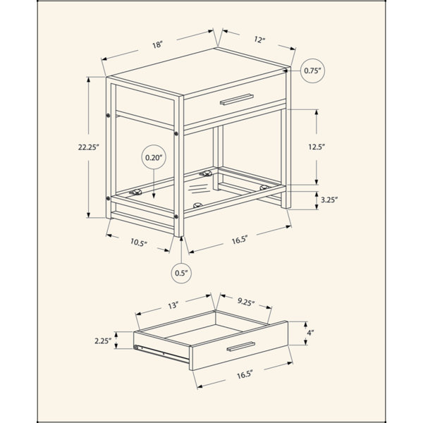 Dimensions du produit