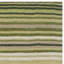 Tapis en laine / coton tissé à la main Cruz en vert / beige-796126282