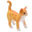 Figurine chat en bois curieux Strinko
