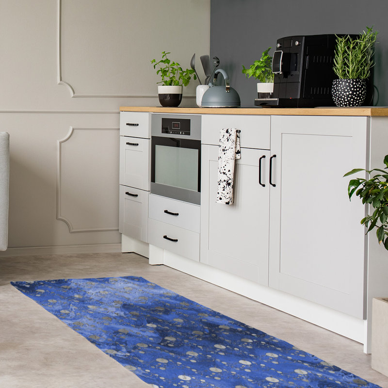 Tapis de planètes et étoiles monochromes, Tapis de couloir 2 pi 6 po x 8 pi