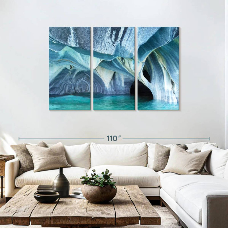 Sebbie Marvelous Marble Cave, 48" H x 74" W