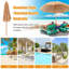 Parasol de plage 8 pi Marnell