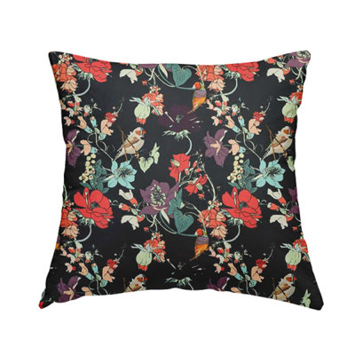 Grena Floral Rectangular Throw Cushion