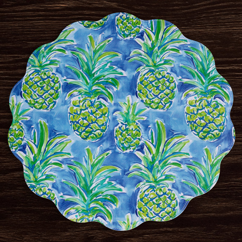 Vida Vinyl Round Placemats