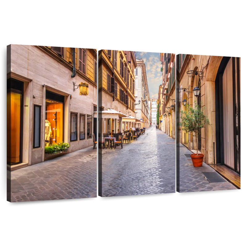 Sireci Via Borgogna Shops, 28" H x 45" W