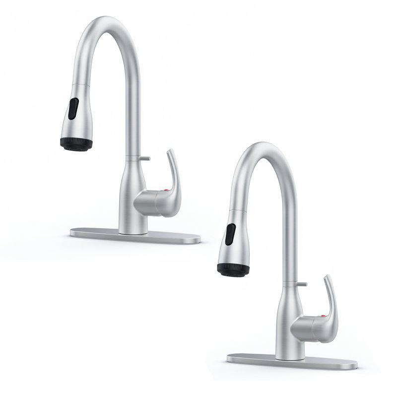 Modern Pull Down Kitchen Faucet(Set of 2)