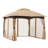 MASTERCANOPY Premium Steel Patio Gazebo with Mosquito Netting-70124941-93723300