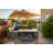Walliston 8 Seater Dining Set with Cushions and Parasol