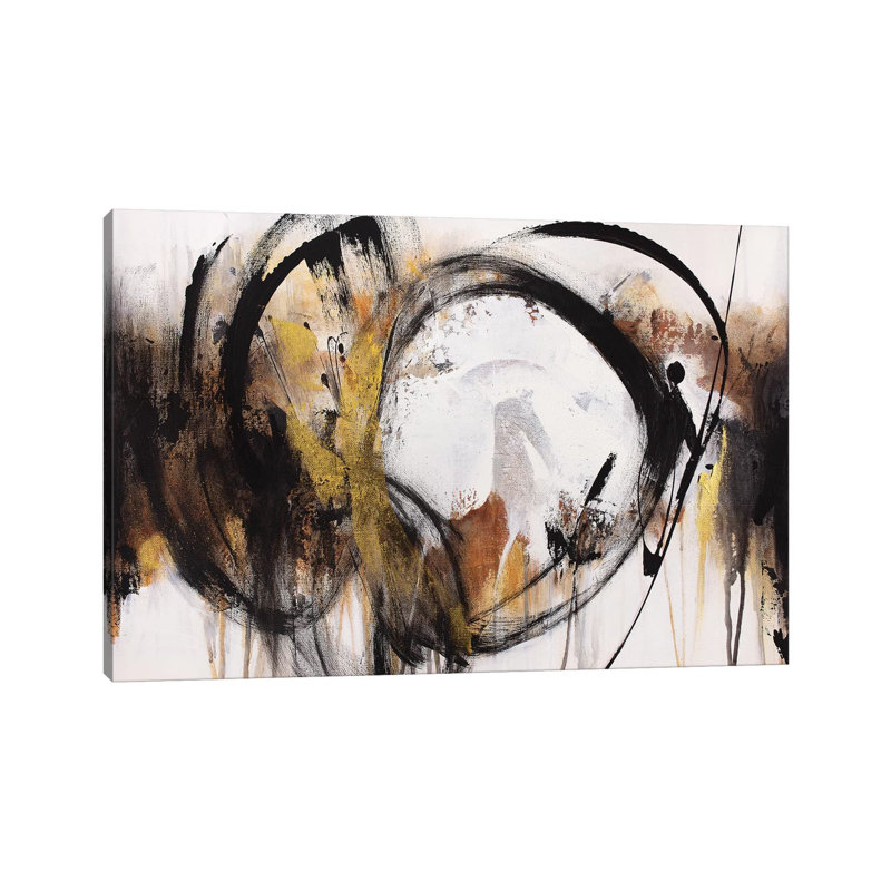 Lovers Knot by Jude Remedios - Painting on Canvas, 45.72cm H x 66.04cm W x 3.81cm D, Wrapped Canvas