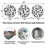 Abstract Wall Decor on Metal