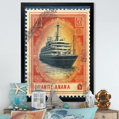 " Vintage Postal Stamo RMS Titanic "