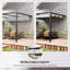 3m x 3m Metal Pergola-749029388