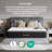 Sweetnight 14 Inch Cooling Hybrid Mattress with Gel Memory Foam, Medium Firm, CertiPUR-US-645379552-645379565