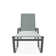 Holna Outdoor Rust-Resistant Metal Chaise Lounge
