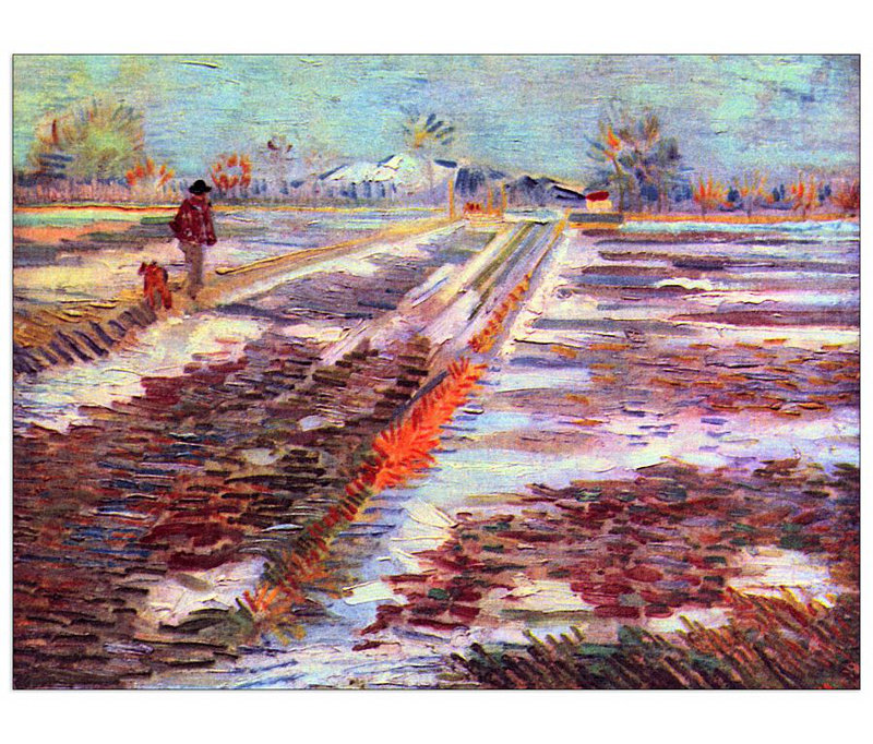 Vincent Van Gogh - Wrapped Canvas Painting, 90cm H x 120cm W x 1.8cm D