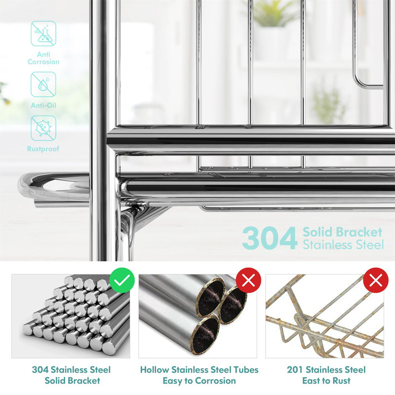 Rishan Two Tier Dish Rack