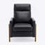 Fauteuil inclinable en bois pour le salon