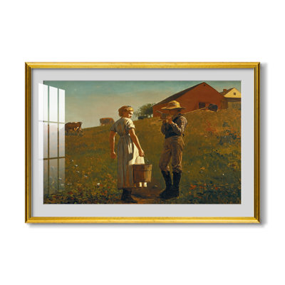 Réunion de tempérance, 1874 - Winslow Homer - Estampe encadrée sur mesure