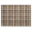 Tapis intérieur antidérapant lavable antidérapant 2 pi x 3 pi chocolat et ivoire 2 pi x 3 pi