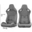 2 sièges de nouveau seau de course Universal 2PC