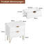 49cm W Manufactured Wood Bedside Table