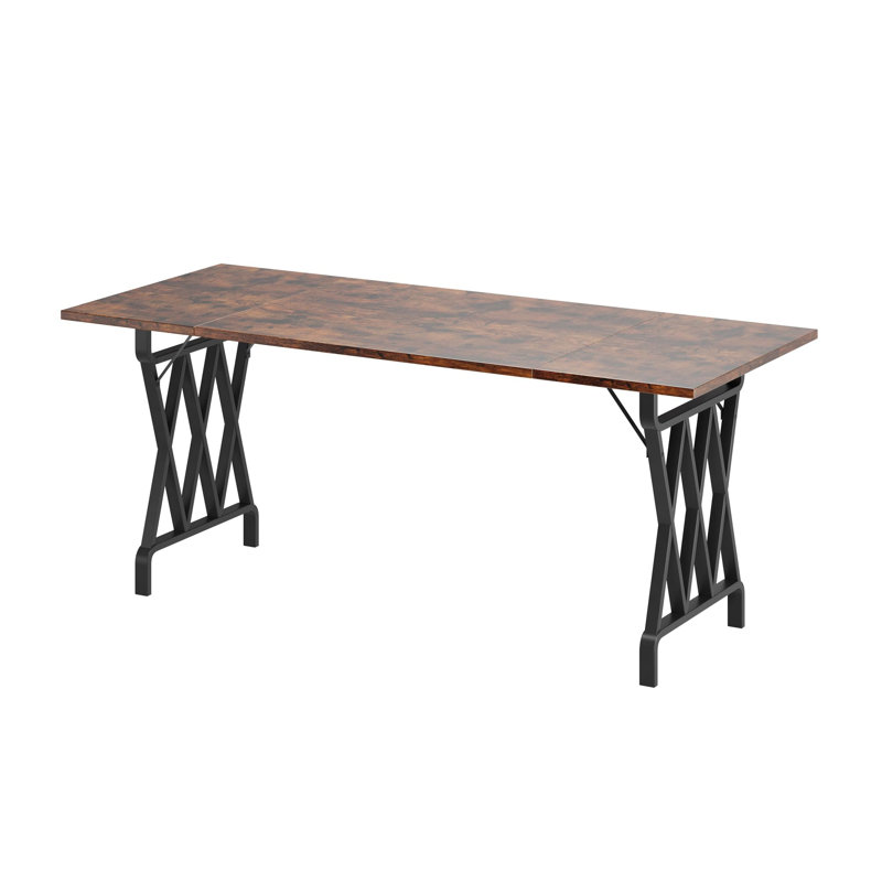 Table de salle à manger pour 6 personnes, table de cuisine rectangulaire 70,8 po