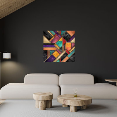 «Colorful City Night» par Elisabeth Fredriksson - impression non encadrée