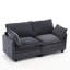 Canapé en velours Comfy 2-1711945537