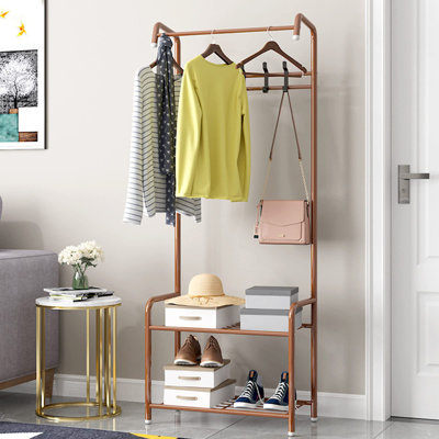 Eithne 57 cm W Hall Tree with Shoe Storage