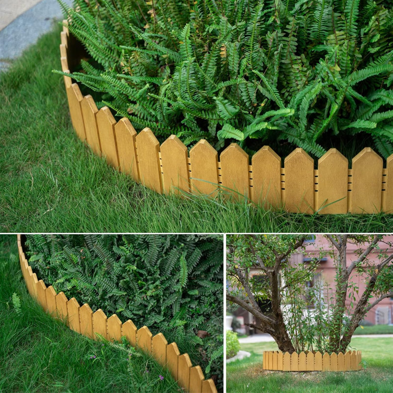 Ensemble de bordure de paysage pour bordure de jardin 6,7 po
