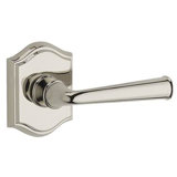 Federal Passage Door Lever with Traditional Arch Rose