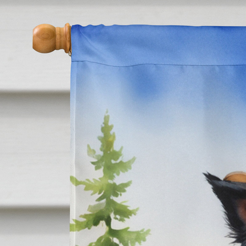 Drapeau Cowboy Welcome House, Affenpinscher