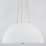 4 - Light Aged Brass Pendant