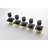 Matte Black Shower Volume Control Specification - 3/4" Cast Metal, Brass. Extra High Flow, Adjustable Handle, Precise Temperature Control, Element