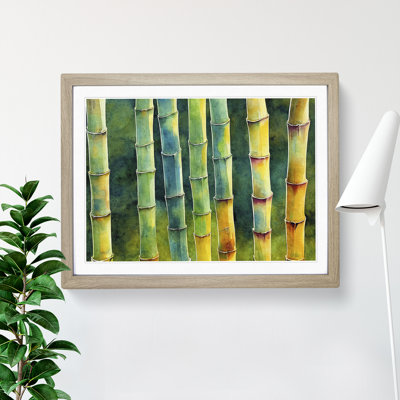 Watercolour Bamboo Forest Vol.4 - Single Picture Frame Painting