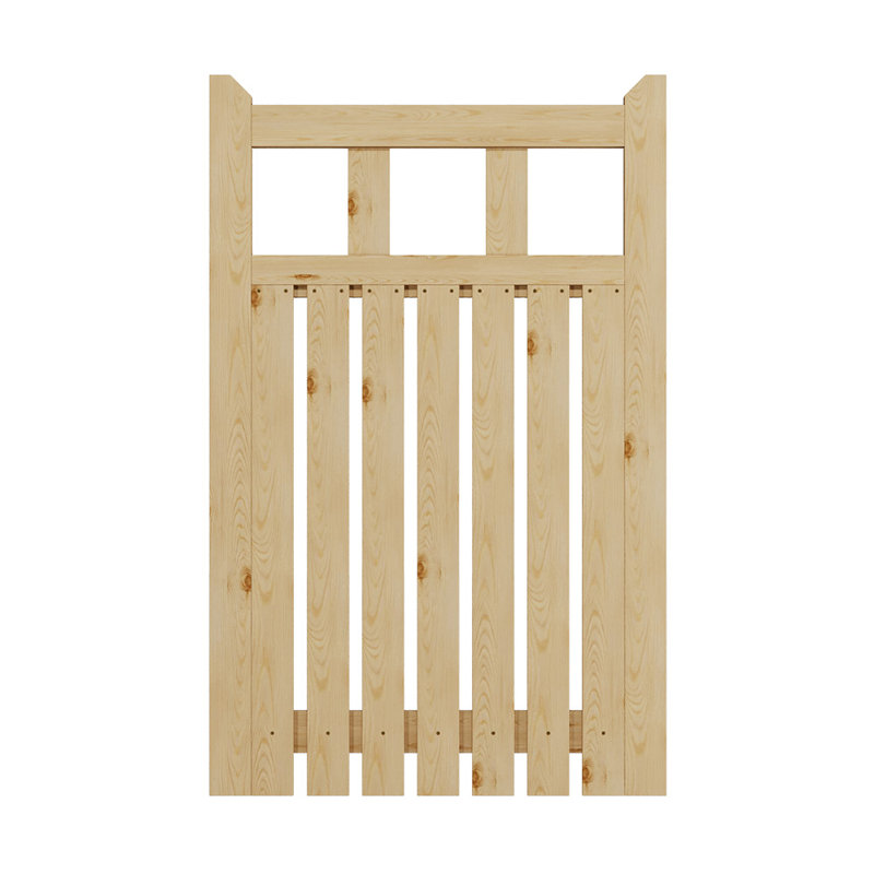 Bargman Gate Fencing with 1 Panel(s) Included, 10 ft. H x 6.4 ft. W