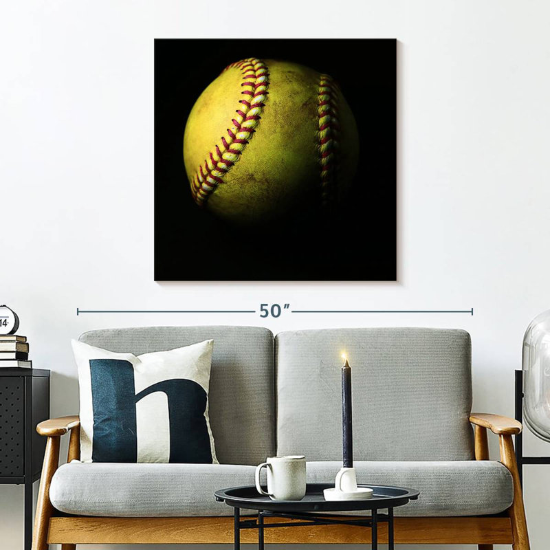 Sireci Dark Softball, 30" H x 30" W